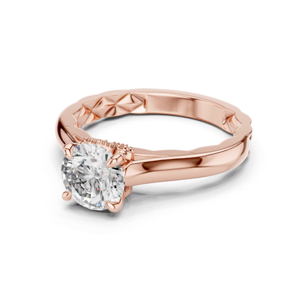 Round Cut Diamond Solitaire Ring | One Moment, Infinite Brilliance