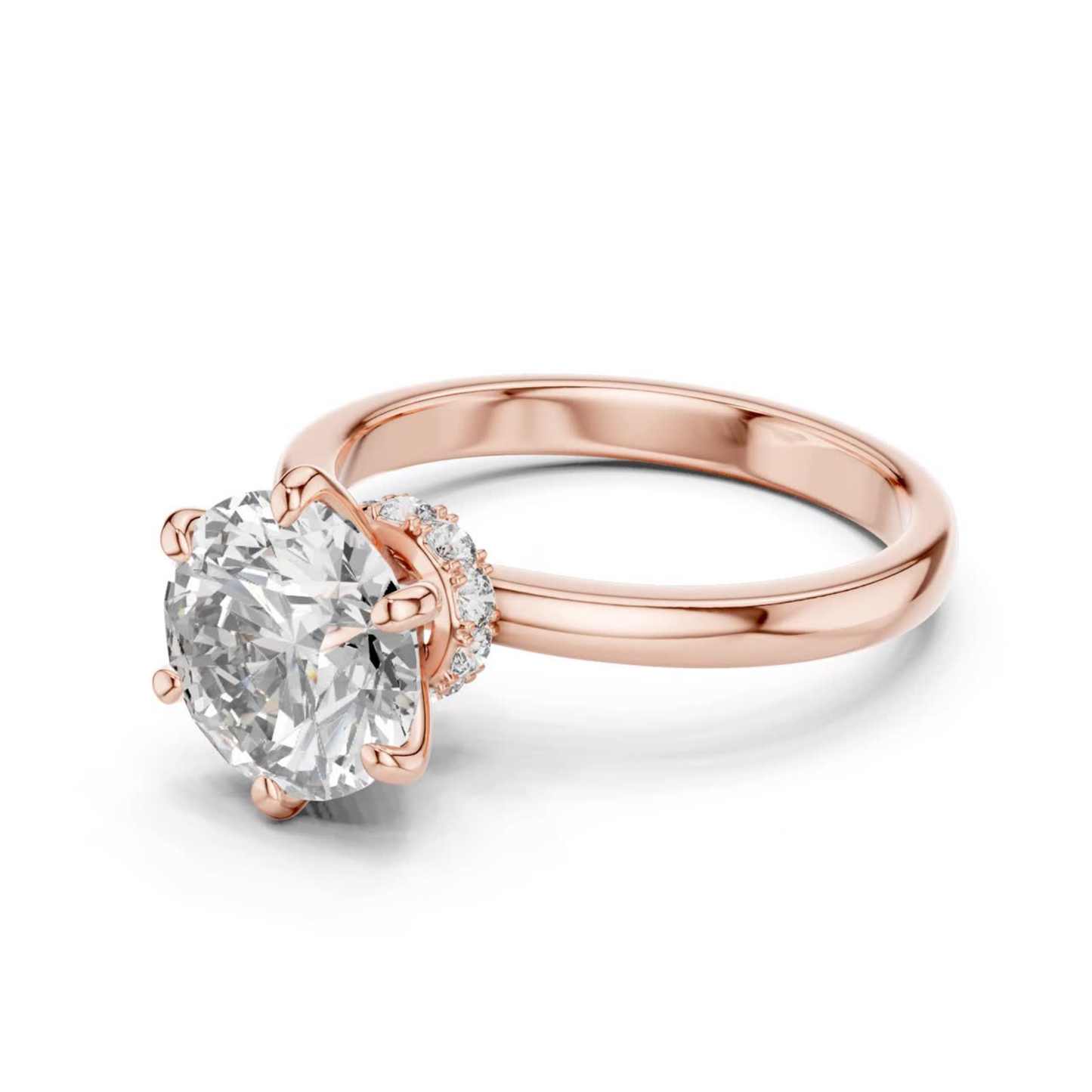 Round Cut Diamond Solitaire Ring | One Diamond, Infinite Love