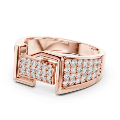 Geometric Diamond Band | Modern Luxury Jewelry Style