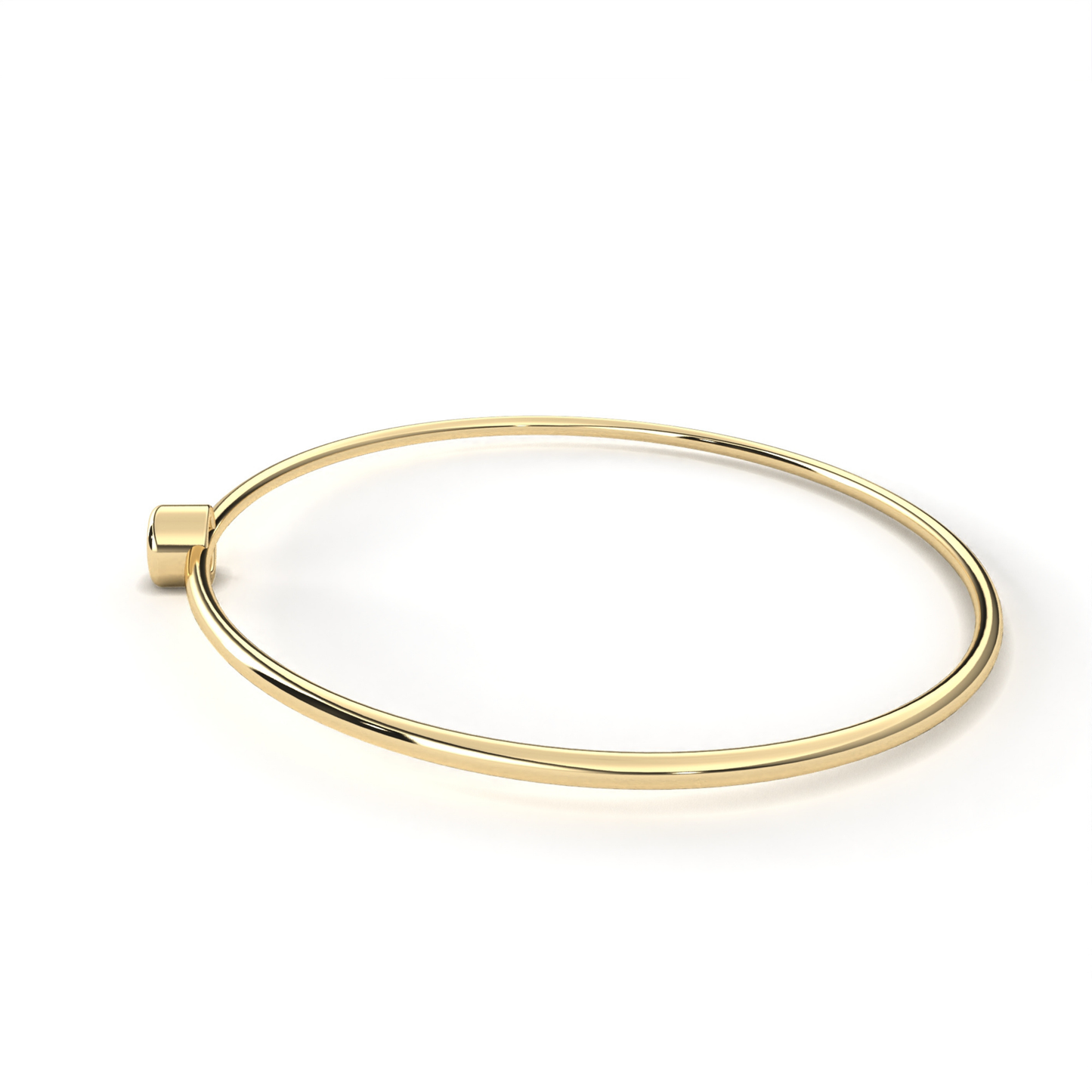 Klassisches Einzel-Diamantarmband | Edler Luxus aus 18K und 14K Gold