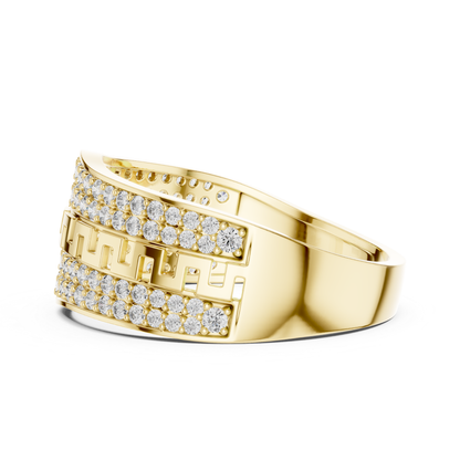 Luxury Diamond Band | Modern Statement Jewelry Style