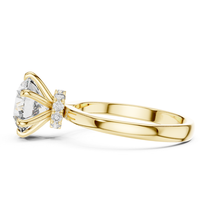 Round Cut Diamond Solitaire Ring | One Diamond, Infinite Love