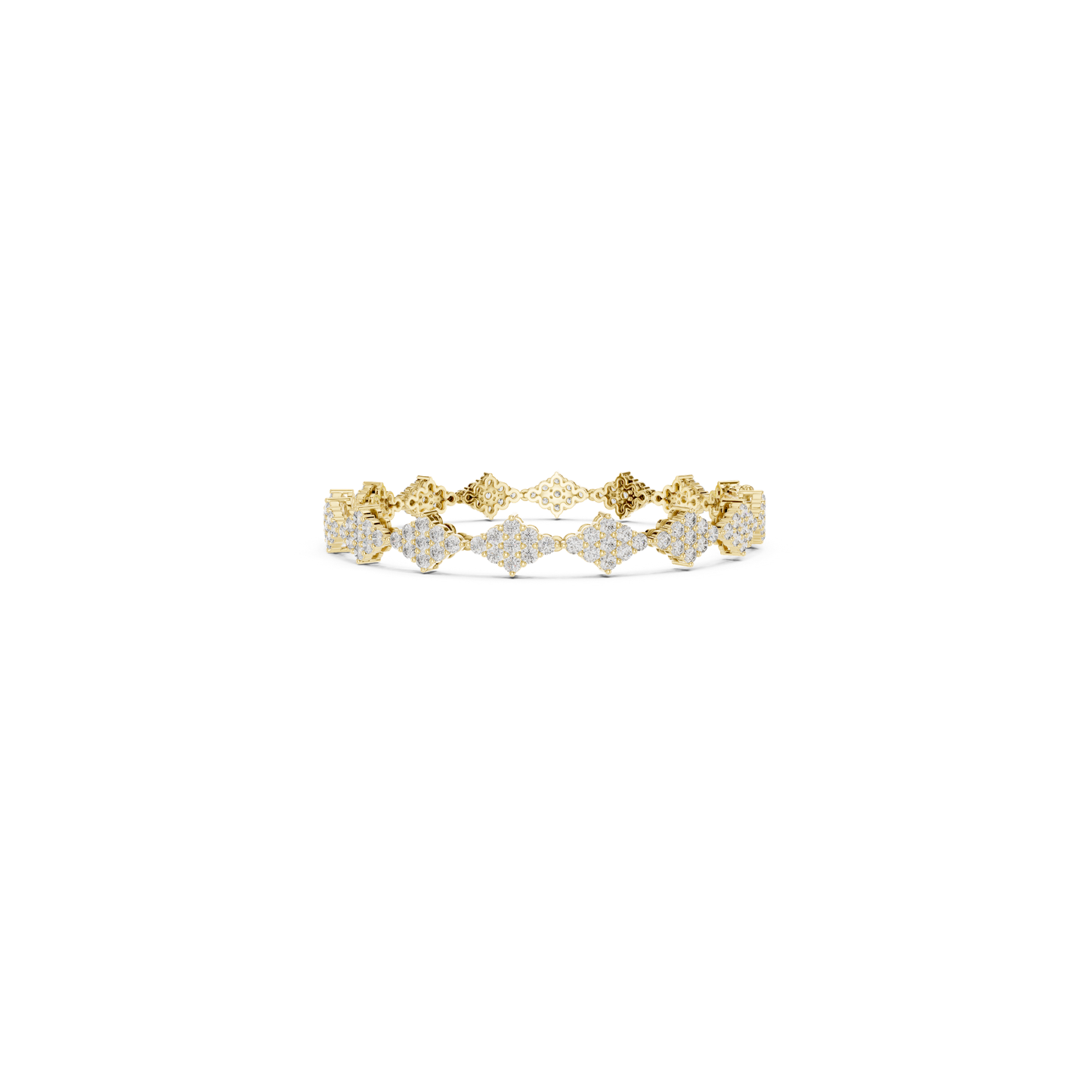 Round Diamond Tennis Bracelet | Modern Luxury Style