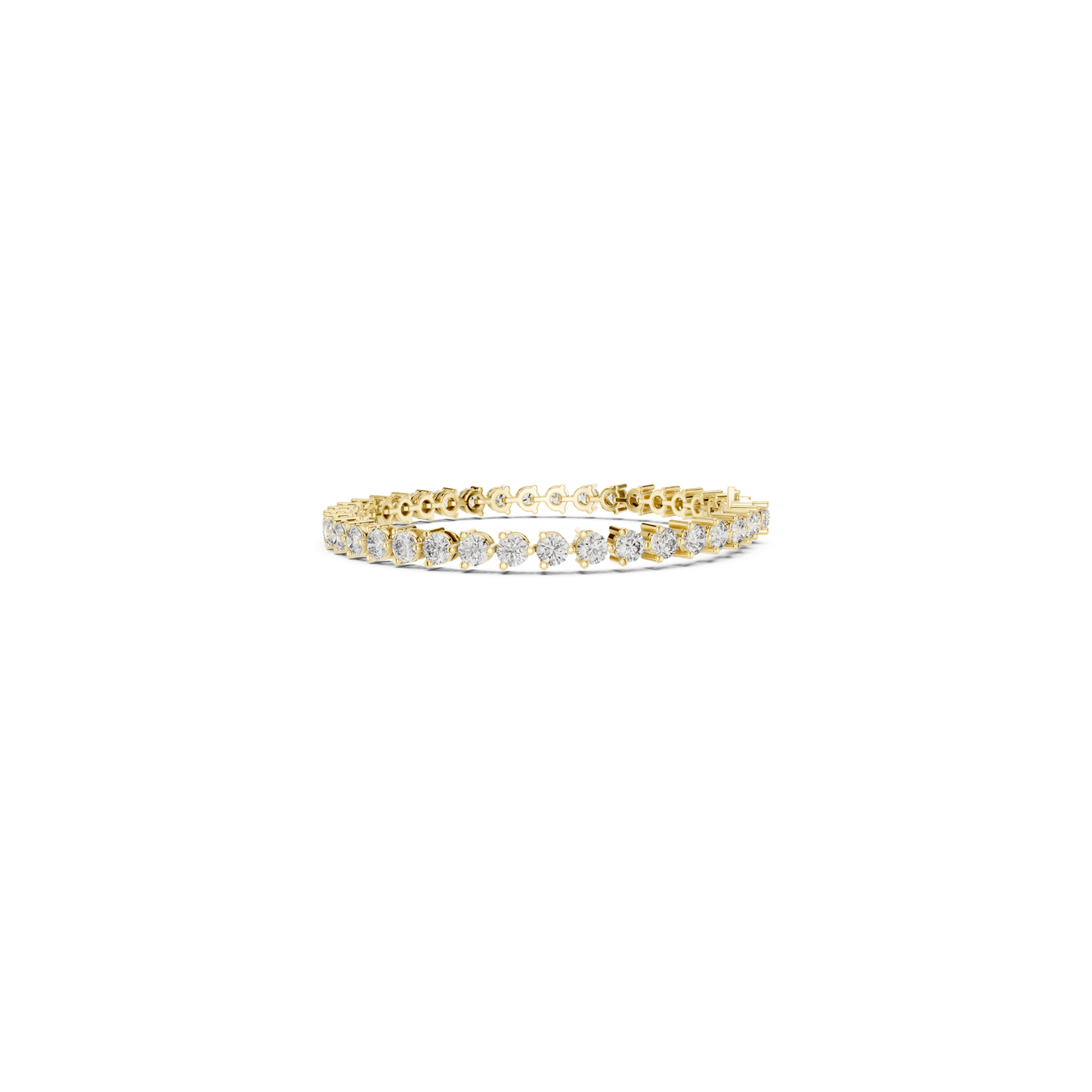 Round Cut Diamond Tennis Bracelet | Timeless Luxury Style