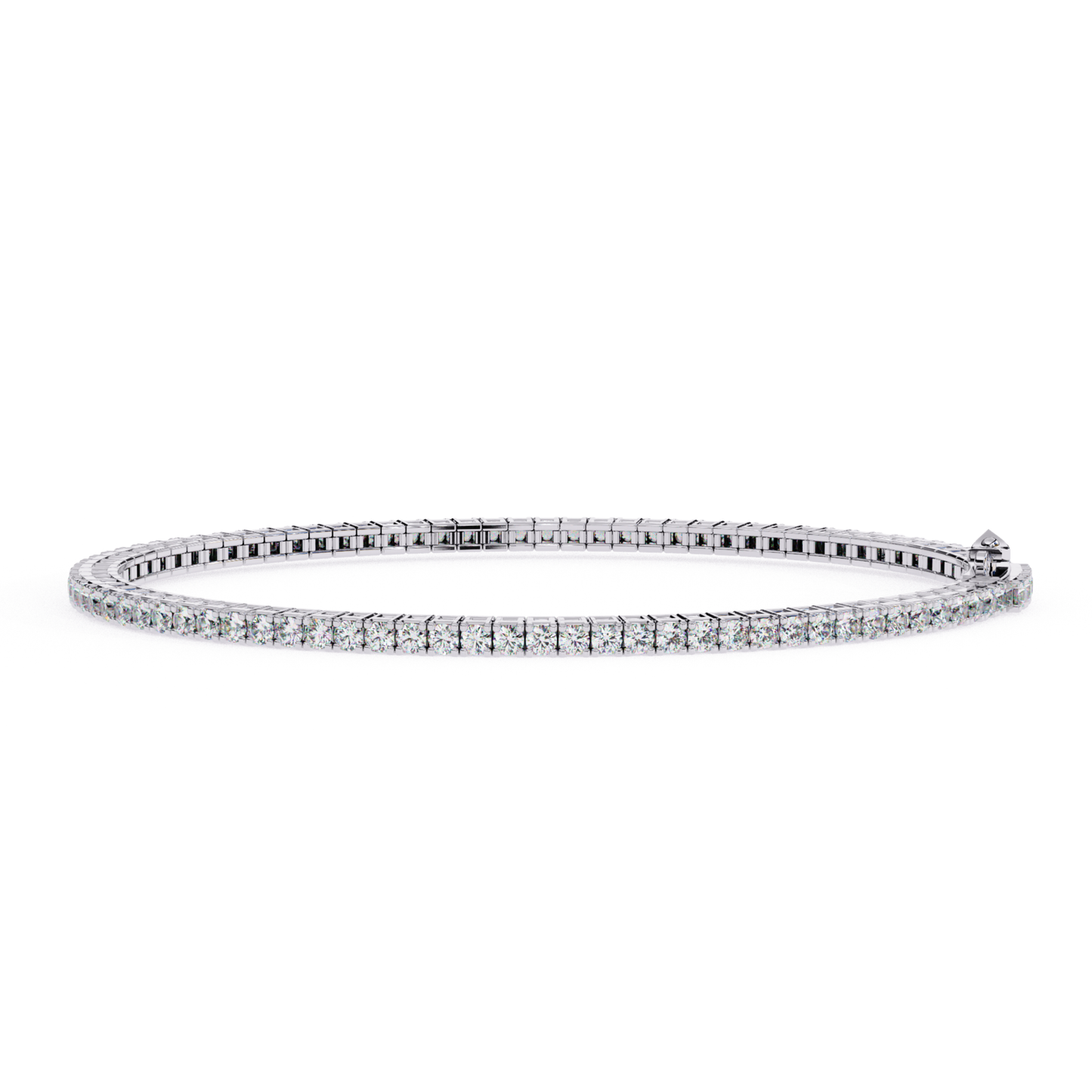 Radiant Line Diamond Bracelet