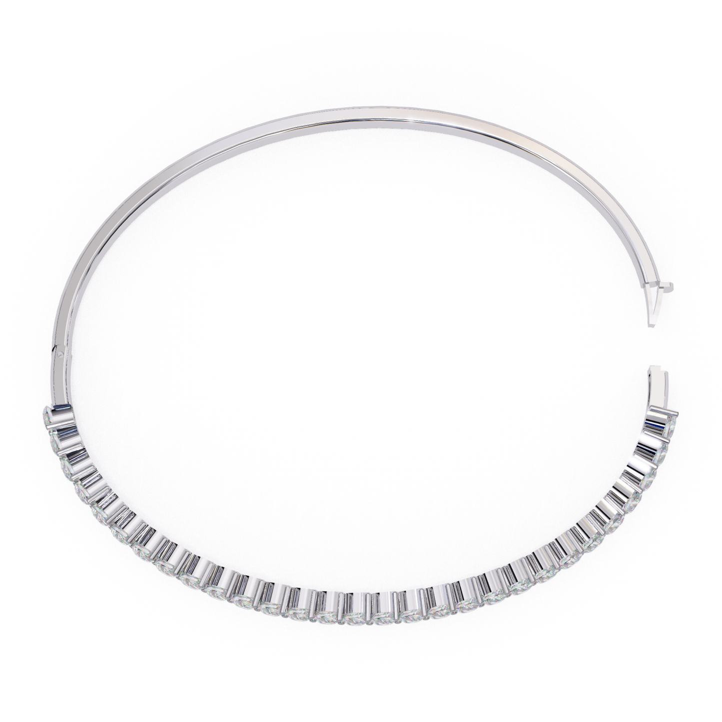 Elegant Glow Diamond Bangle | Radiant Luxury for Every Wrist