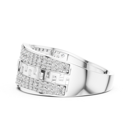 Luxury Diamond Band | Modern Statement Jewelry Style