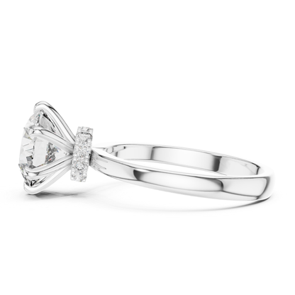 Round Cut Diamond Solitaire Ring | One Diamond, Infinite Love
