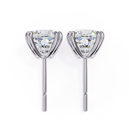 Real Lab Grown Diamond Gold Stud Earrings | Timeless Fine Jewelry