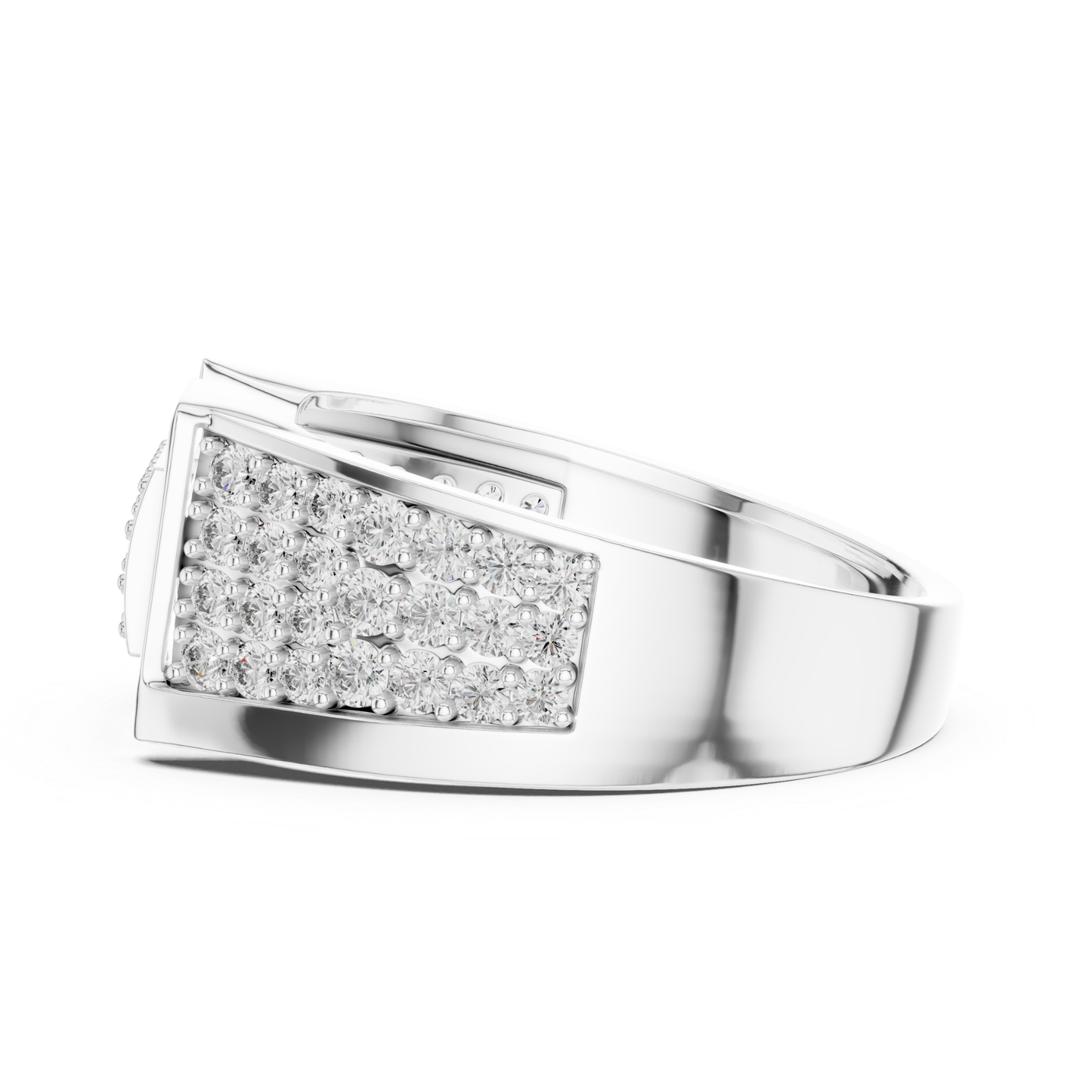 Geometric Diamond Band | Modern Luxury Jewelry Style