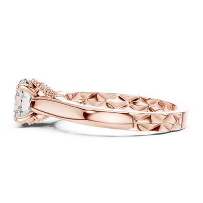 Round Cut Diamond Solitaire Ring | One Moment, Infinite Brilliance