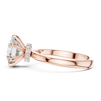 Round Cut Diamond Solitaire Ring | One Diamond, Infinite Love