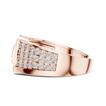 Geometric Diamond Band | Modern Luxury Jewelry Style