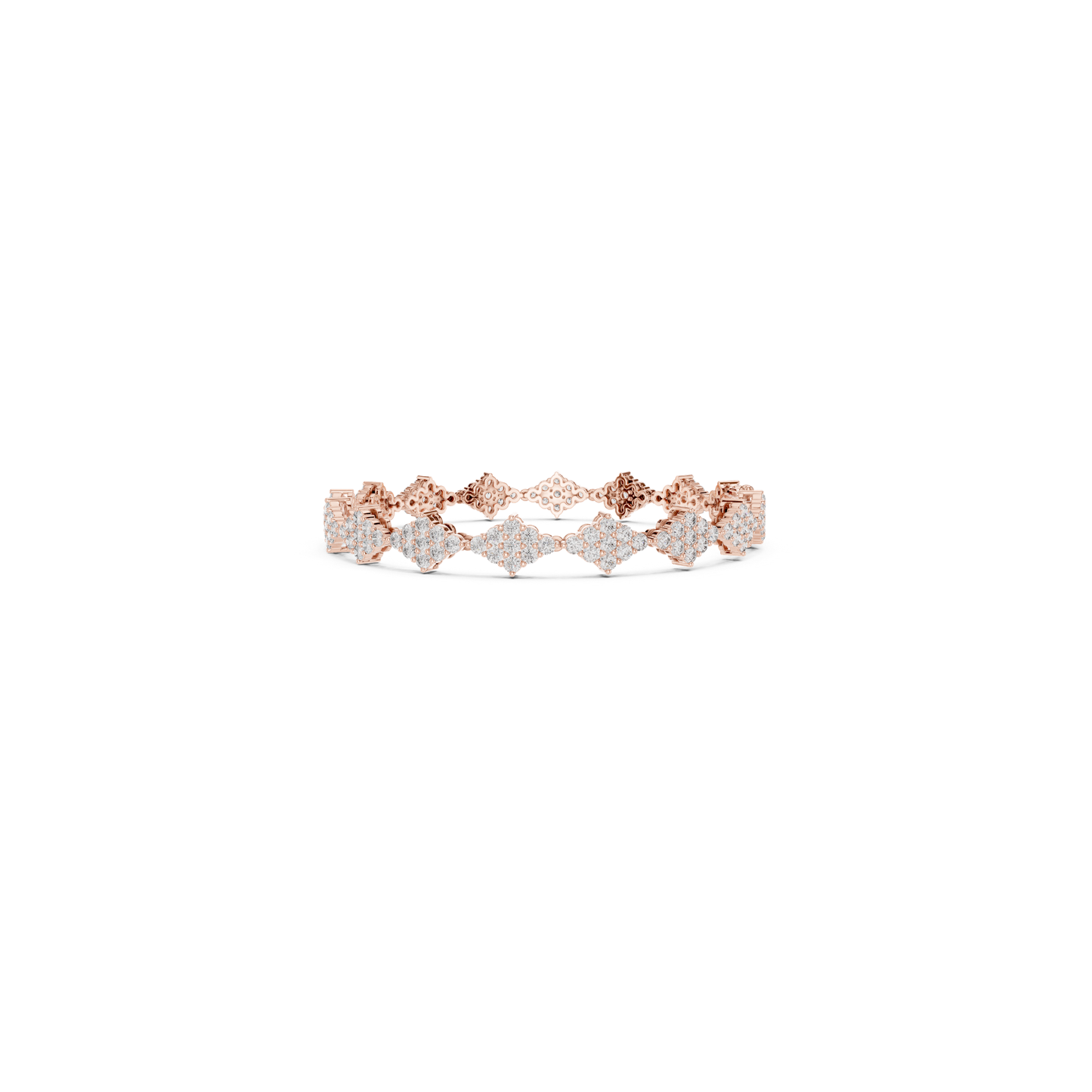 Round Diamond Tennis Bracelet | Modern Luxury Style