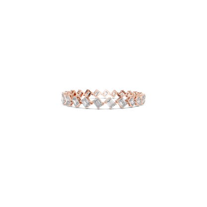 Emerald & Radiant Cut Diamond Tennis Bracelet | Luxury Style
