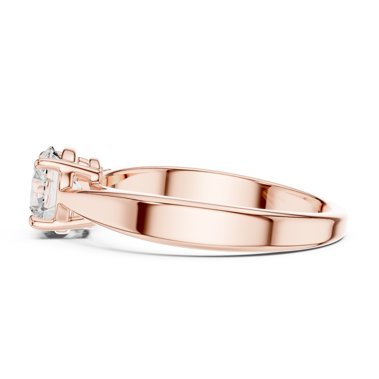 Round Diamond Classic Ring | 18K Gold Fine Jewelry