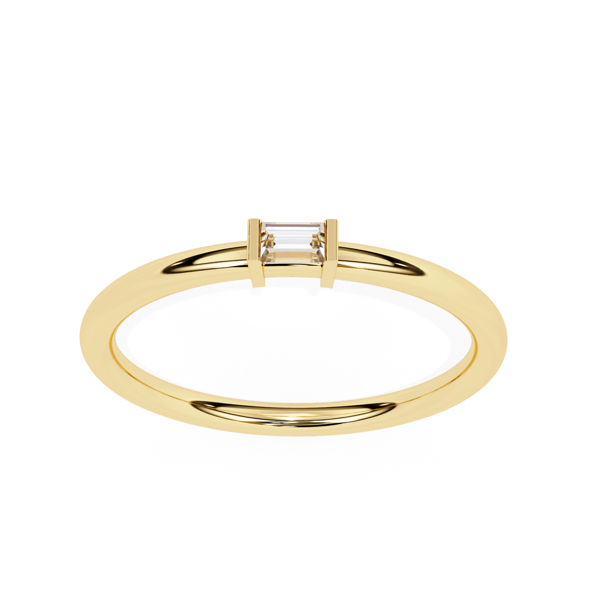 Gold ring with baguette diamond
Baguette diamond in gold
Gold band with baguette diamond
Simple baguette diamond ring
Ring with baguette diamond
Gold ring featuring baguette diamond
Baguette diamond set in gold
Gold ring with baguette stone
Minimalist baguette diamond ring
Elegant gold ring with baguette diamond