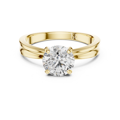 Classic yellow gold diamond ring
Round diamond yellow gold ring
Yellow gold diamond ring front
Solitaire diamond ring yellow gold
Yellow gold diamond engagement ring
Plain yellow gold diamond ring
Round cut diamond gold ring
Yellow gold diamond ring close view
Diamond ring yellow gold design
Yellow gold diamond ring jewellery