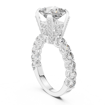 Princess cut diamond ring white gold
White gold princess cut diamond ring side view
Diamond ring with side stone band white gold
Princess cut diamond ring detailed setting
White gold diamond ring luxury band
Princess cut diamond ring close side view
White gold diamond ring premium finish
Diamond ring with round side stones
Princess cut diamond ring elegant band
White gold diamond ring product view