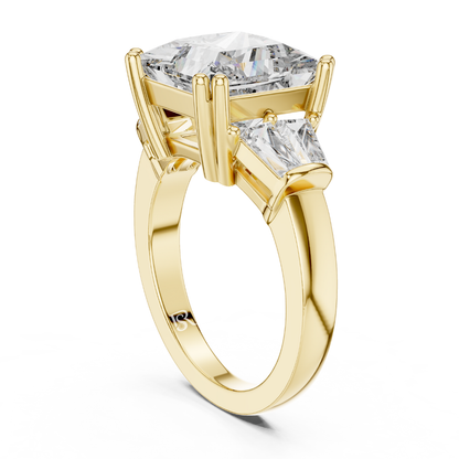 Elongated diamond ring with side stones
Elongated center diamond side stone ring
Elongated diamond engagement ring
Side stone elongated diamond ring
Elongated diamond bridal ring
Elongated cut diamond ring design
Elongated diamond ring close view
Elongated diamond ring profile view
Elongated diamond ring fine jewelry
Elongated diamond ring classic style