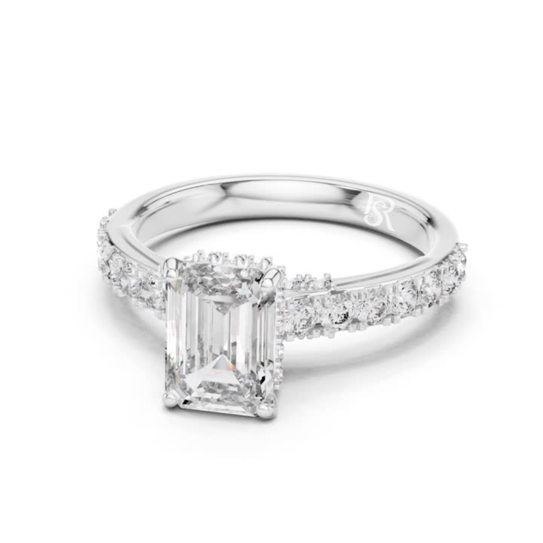 Emerald cut diamond ring front view white gold
White gold emerald cut diamond ring front
Emerald diamond ring white gold center view
Emerald cut diamond ring white gold pave band
White gold emerald diamond ring close view
Emerald cut diamond ring white gold top view
Emerald diamond ring white gold classic design
White gold emerald cut diamond ring detail
Emerald diamond ring white gold jewelry
Emerald cut diamond ring white gold front detail