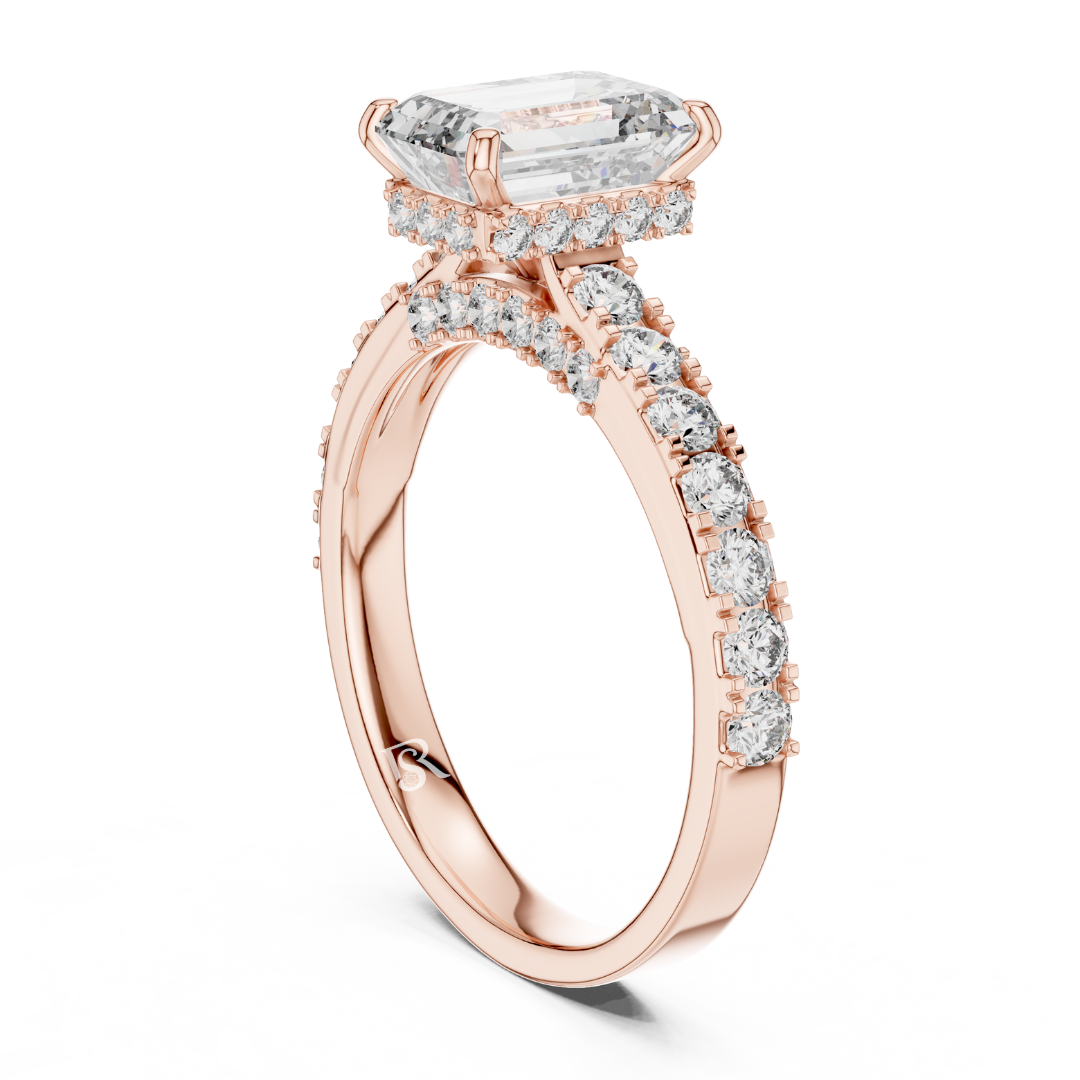 Emerald cut diamond ring rose gold side view
Rose gold emerald cut diamond ring side
Emerald diamond ring rose gold side angle
Emerald cut diamond ring rose gold side profile
Rose gold emerald diamond ring side design
Emerald cut diamond ring side setting rose gold
Emerald diamond ring rose gold pave band
Rose gold emerald cut diamond ring side look
Emerald cut diamond ring rose gold band side
Emerald diamond ring rose gold side detail