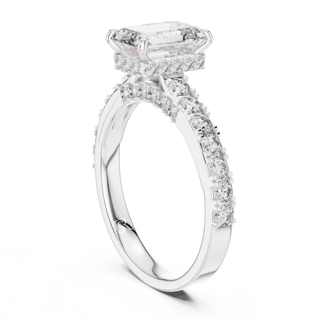 Emerald diamond ring side view white gold
White gold emerald diamond ring side angle
Emerald cut diamond ring white gold side
Emerald diamond ring white gold side profile
White gold emerald diamond ring side design
Emerald diamond ring side setting white gold
Emerald cut diamond ring white gold pave band
White gold emerald diamond ring side look
Emerald diamond ring white gold side detail
Emerald diamond ring white gold band side