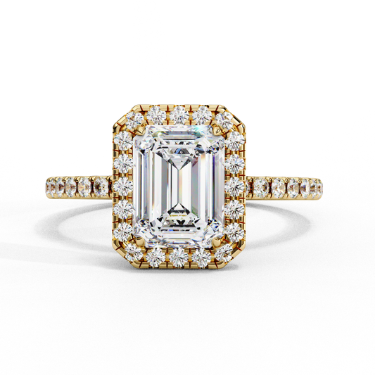 Emerald halo ring
Halo emerald cut ring
Emerald centre ring
Slim band emerald ring
Emerald halo design
Step cut emerald ring
Emerald solitaire ring
Halo band emerald ring
Classic emerald ring
Bright emerald cut ring