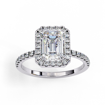Emerald cut ring front view
Ring with rectangular stone
Stone set ring front angle
Band ring with centre stone
Simple emerald cut ring
Halo ring front view
Stone ring with band
Emerald ring design
Centre stone ring view
Rectangular stone ring design