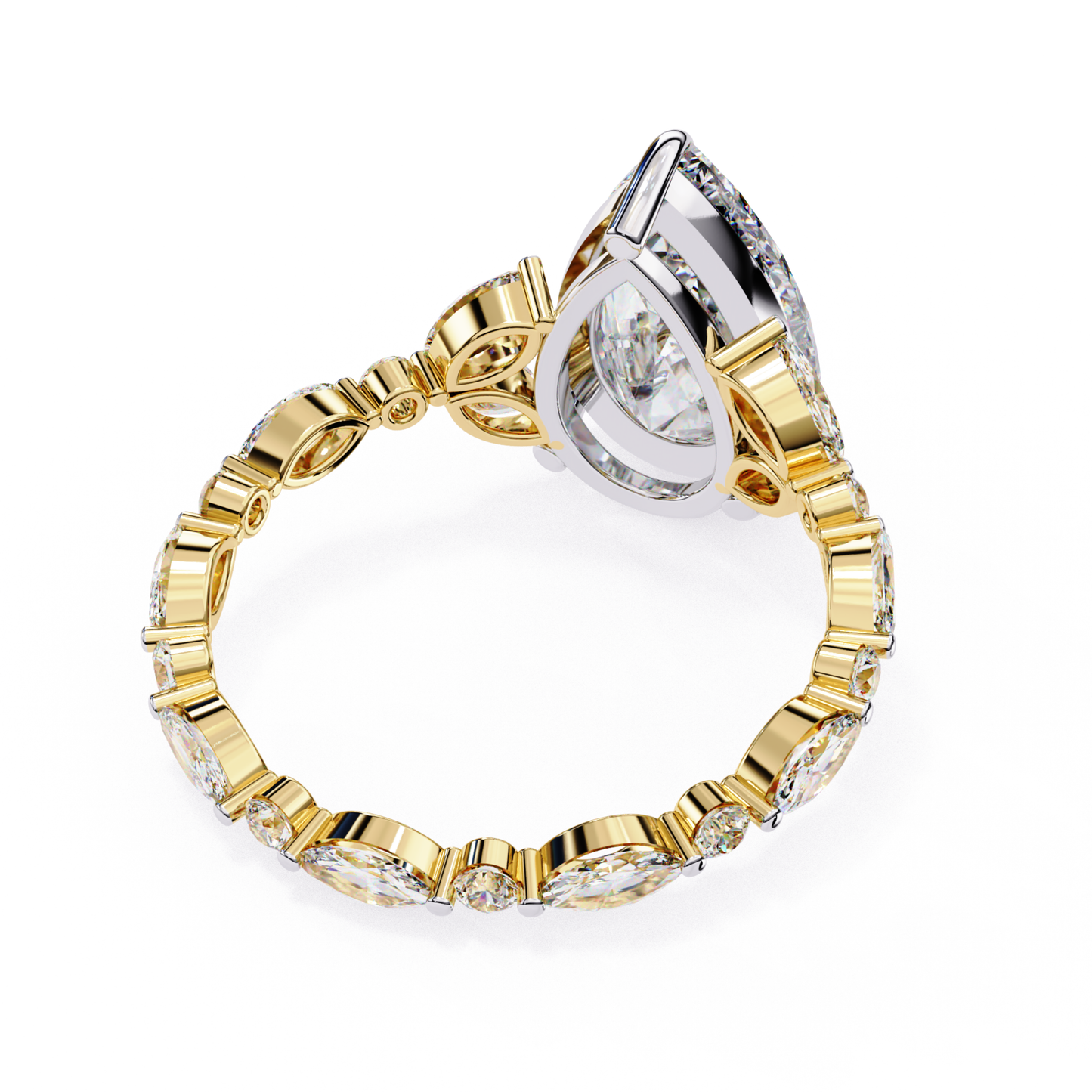 Gold band with pear marquise diamonds
Pear marquise diamonds in gold
Gold ring with pear marquise stones
Pear diamond and marquise ring
Gold ring with pear and marquise cuts
Pear and marquise diamonds in gold
Gold band with pear marquise accents
Pear and marquise diamonds in yellow gold
Pear shaped diamond in gold band
Marquise pear diamond ring in gold