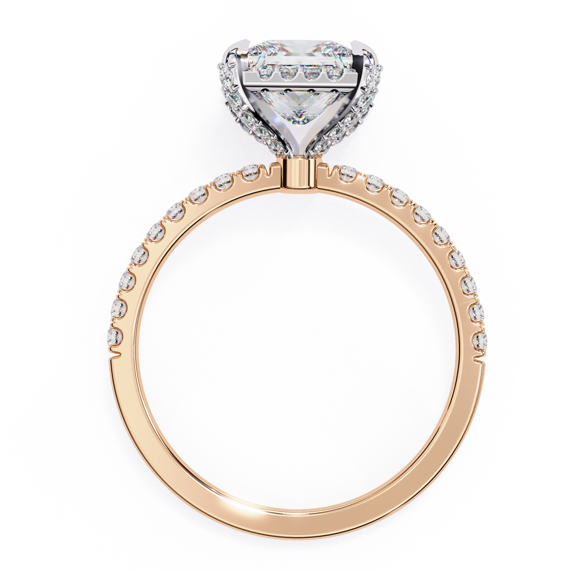 Princess diamond ring
Diamond engagement ring
Princess cut diamond
Rose gold diamond ring
Fine jewelry ring
Diamond ring profile
Bridal diamond ring
Classic diamond ring
Luxury diamond ring
Center diamond ring