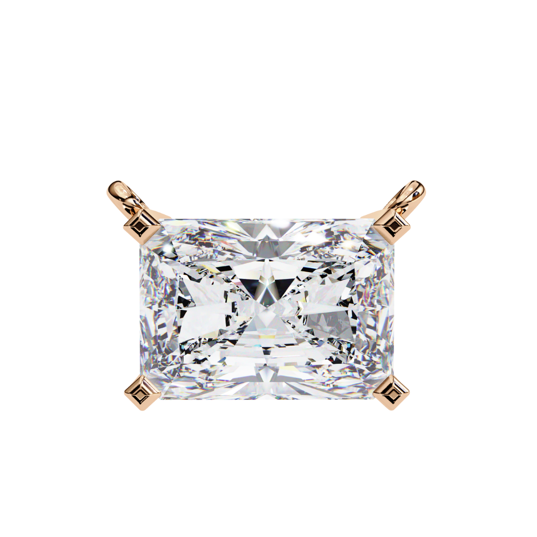 Royal Prism Lab Grown Diamond Pendant with Chain