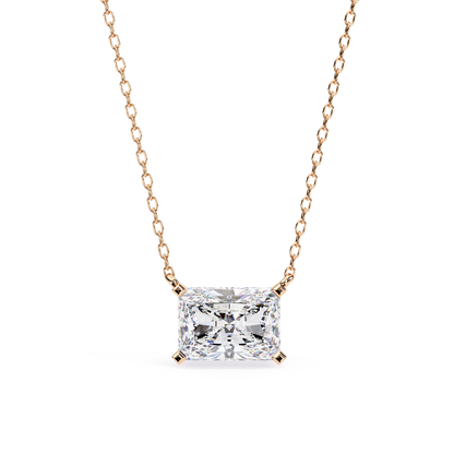 Royal Prism Lab Grown Diamond Pendant with Chain