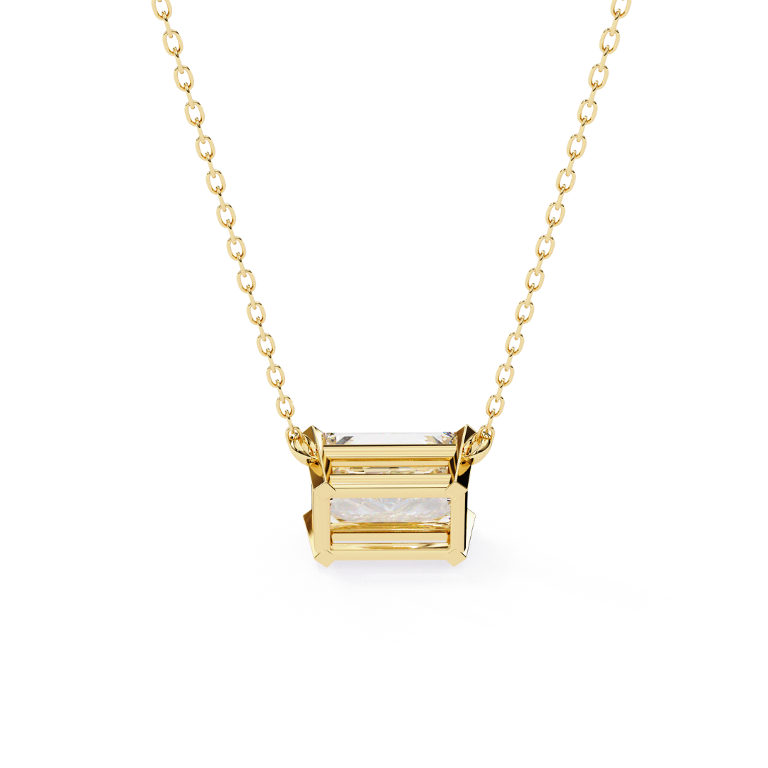 Royal Prism Lab Grown Diamond Pendant with Chain