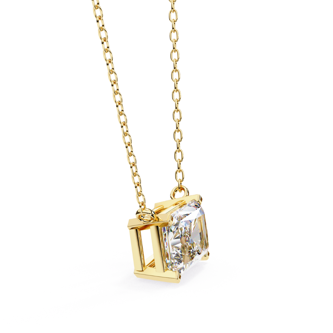 Royal Prism Lab Grown Diamond Pendant with Chain
