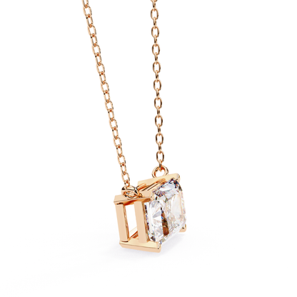 Royal Prism Lab Grown Diamond Pendant with Chain
