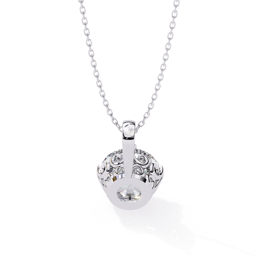 Classic Lab Grown Diamond Pendant