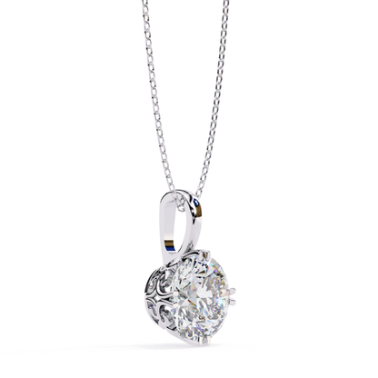 Classic Lab Grown Diamond Pendant
