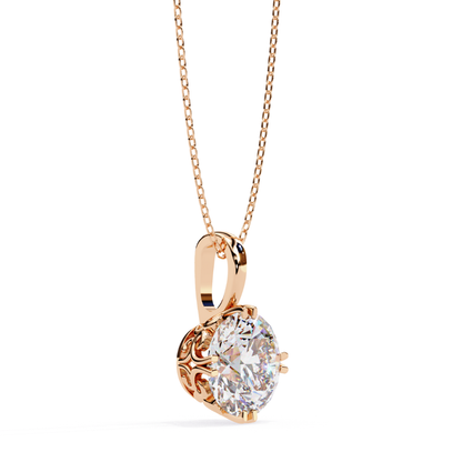 Classic Lab Grown Diamond Pendant