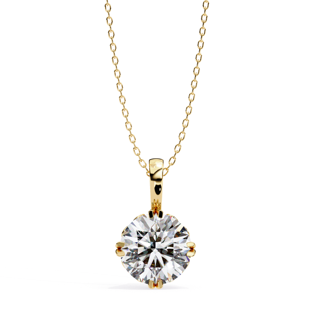 Classic Lab Grown Diamond Pendant