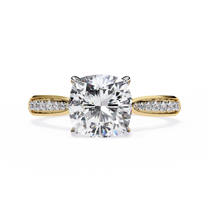 Nova Glow Diamond Ring in Yellow Gold