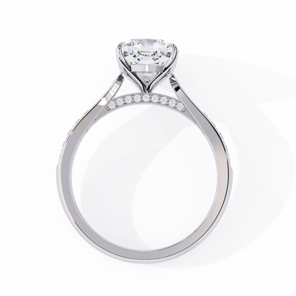 Nova Glow Diamond Ring in White Gold