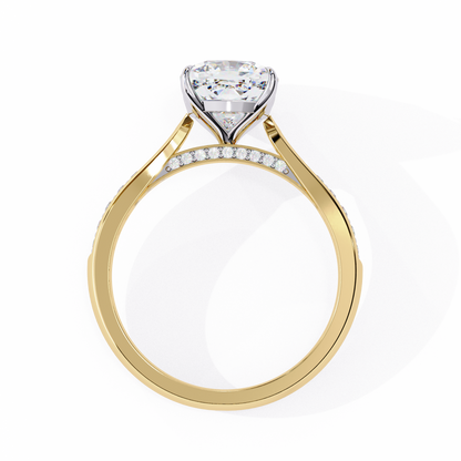 Nova Glow Diamond Ring in Yellow Gold