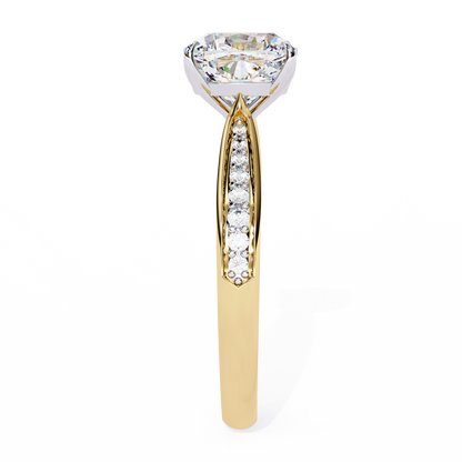 Nova Glow Diamond Ring in Yellow Gold