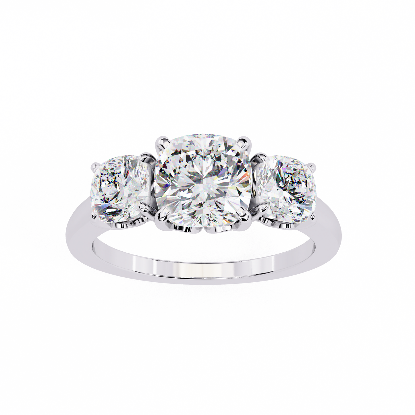 Bliss Stunning Diamond Ring in White Gold