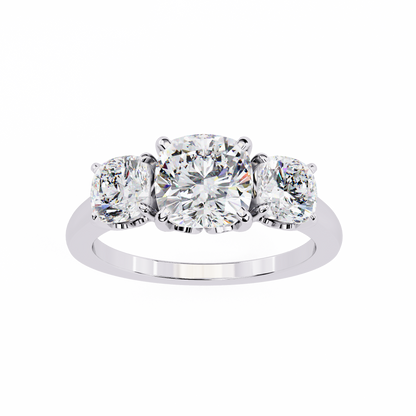 Bliss Stunning Diamond Ring in White Gold