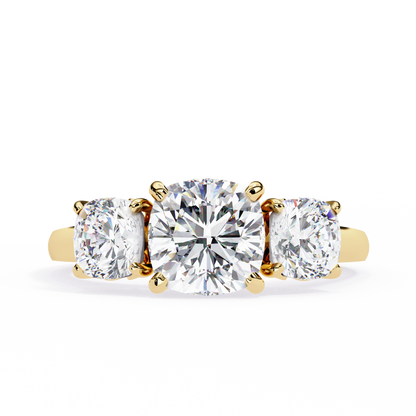 Bliss Stunning Diamond Ring in Yellow Gold