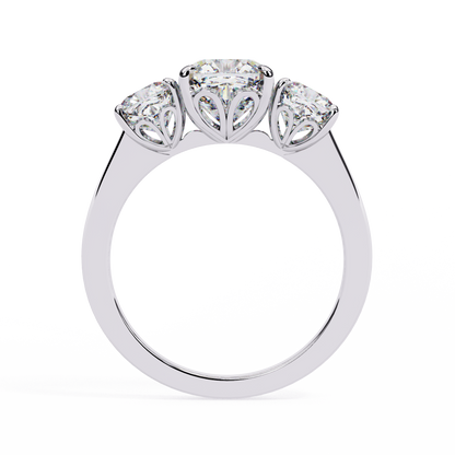 Bliss Stunning Diamond Ring in White Gold