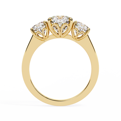 Bliss Stunning Diamond Ring in Yellow Gold