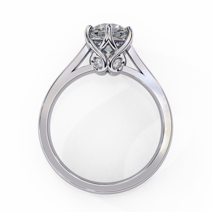 Diamond Majesty Ring in White Gold